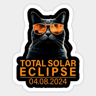 Solar Eclipse 2024 Sticker